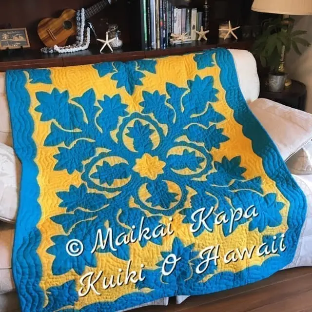 HOME of ハワイアンキルト教室 Maikai Kapa Kuiki O Hawaii